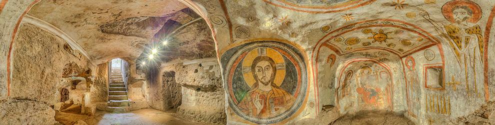 #slider16 Virtual Tour dell'Oratorio Cristiano Ipogeo